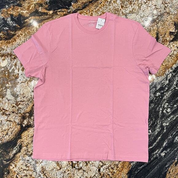 NWT J. Crew Men's Rusted Red Washed Jersey Tee - Picture 11 of 12